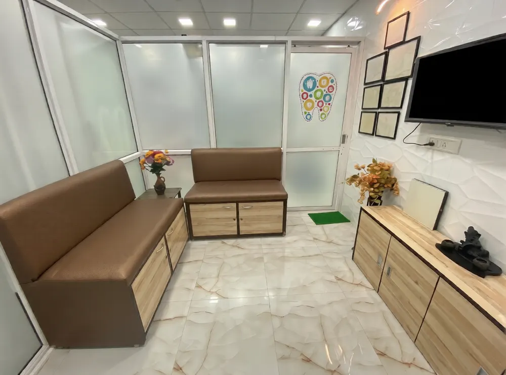 Waiting area at Dental Solutions clinic